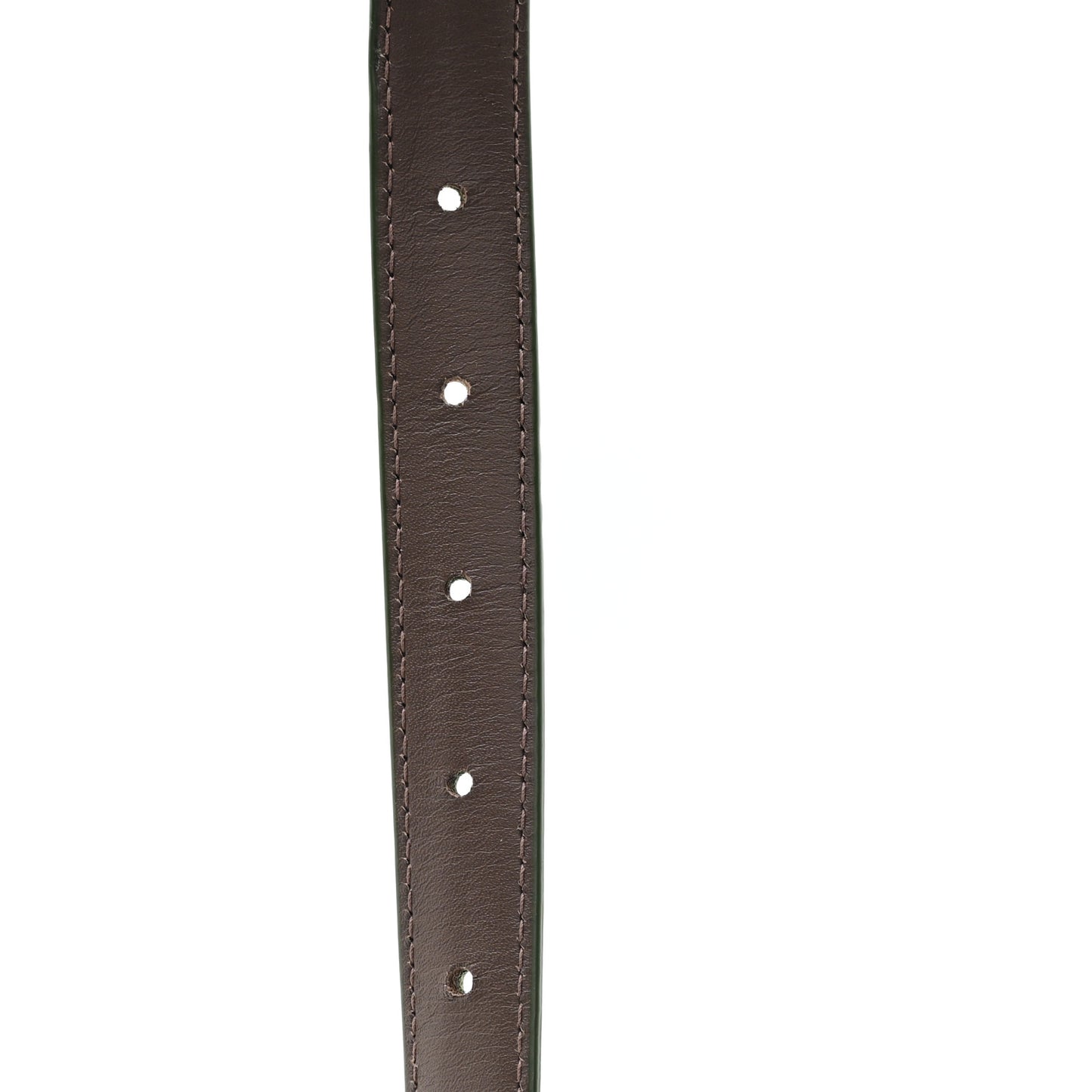 Nappa Western Belt 90 36 Dark Green