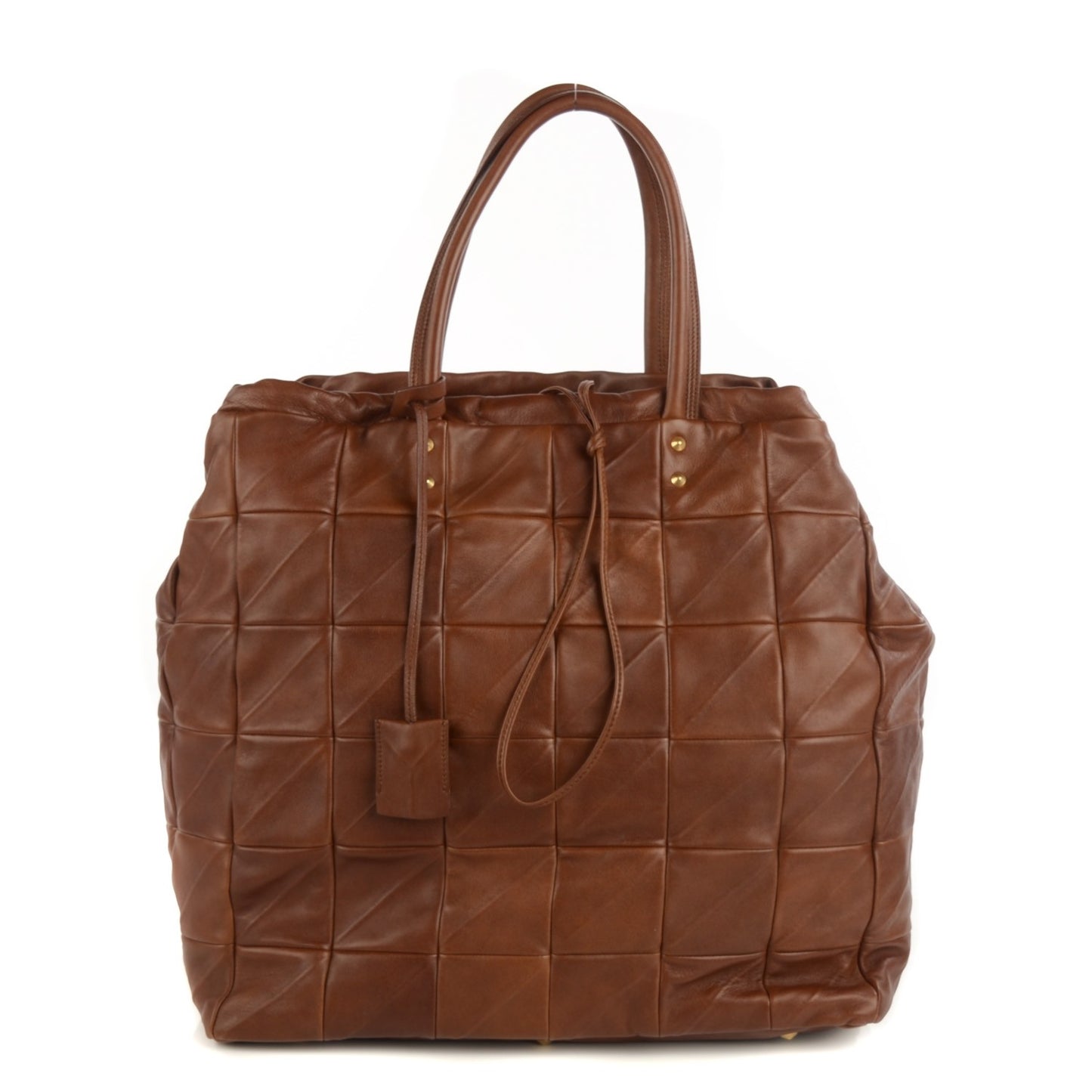 Lambskin New Sac Rive Gauche Brown