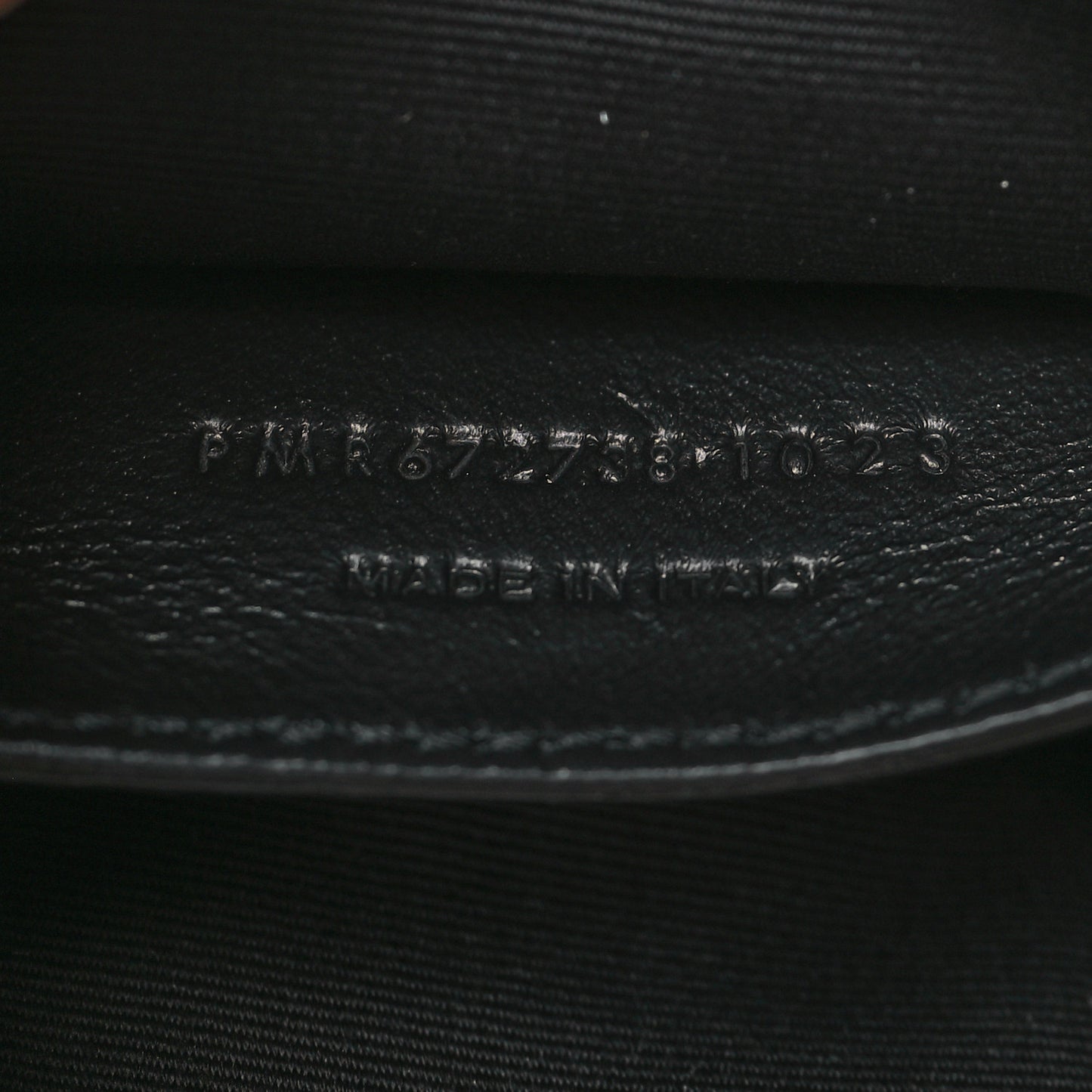 Lambskin Quilted Monogram Mini Nolita Black