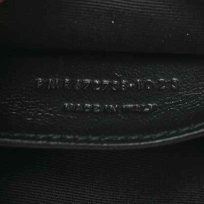 Saint Laurent Lambskin Quilted Monogram Mini Nolita Black 7 of 10