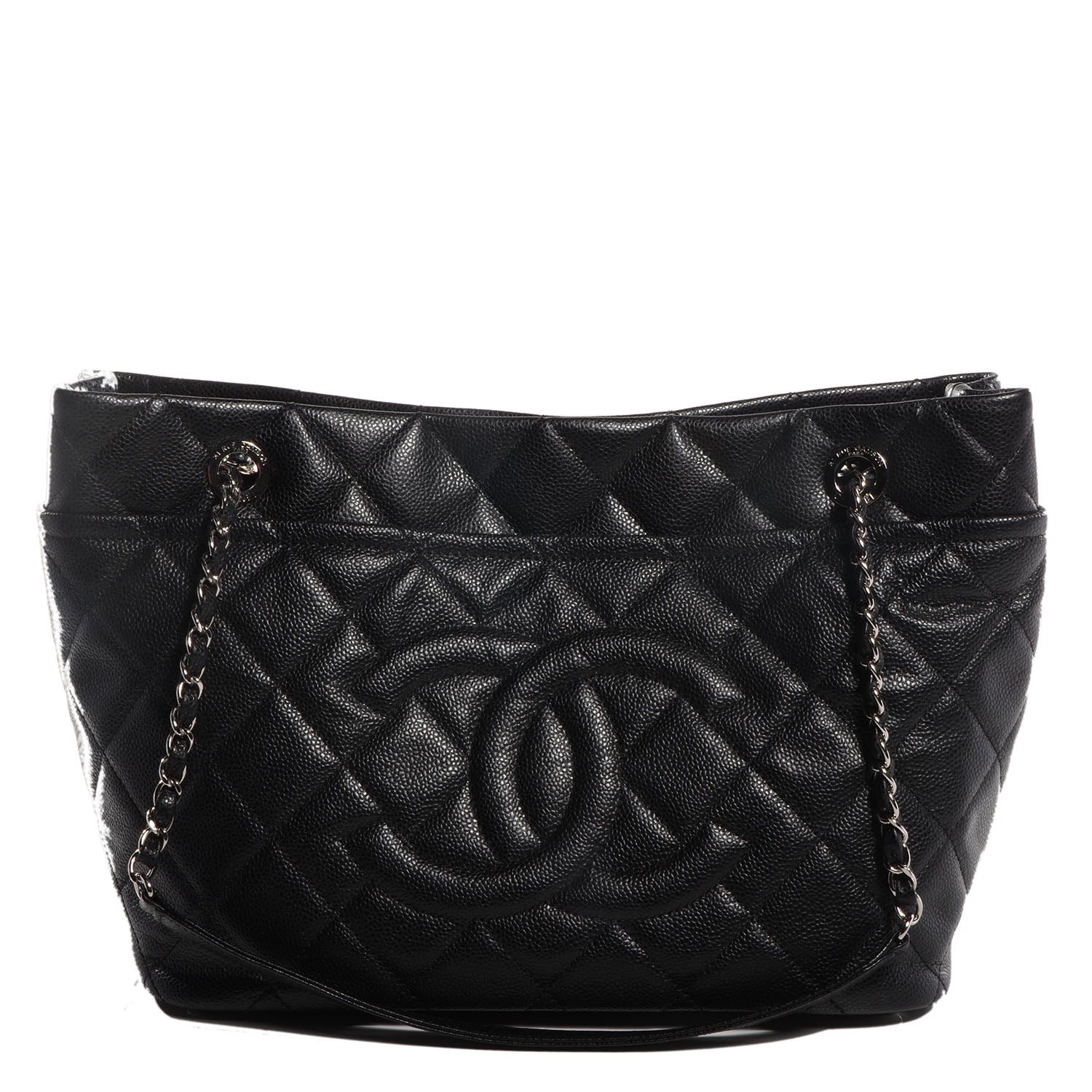 Chanel Soft Caviar Timeless Large Shopping Tote Black 1 of 7