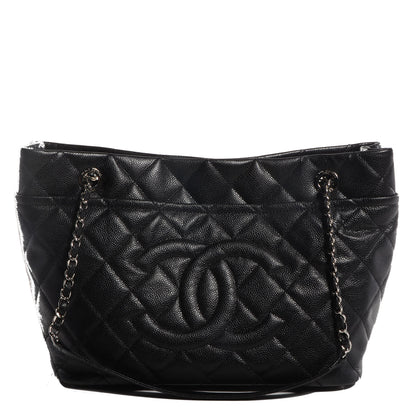 Chanel Soft Caviar Timeless Large Shopping Tote Black 1 of 7