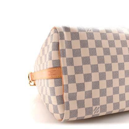 Louis Vuitton Damier Azur Speedy Bandouliere 30 8 of 9