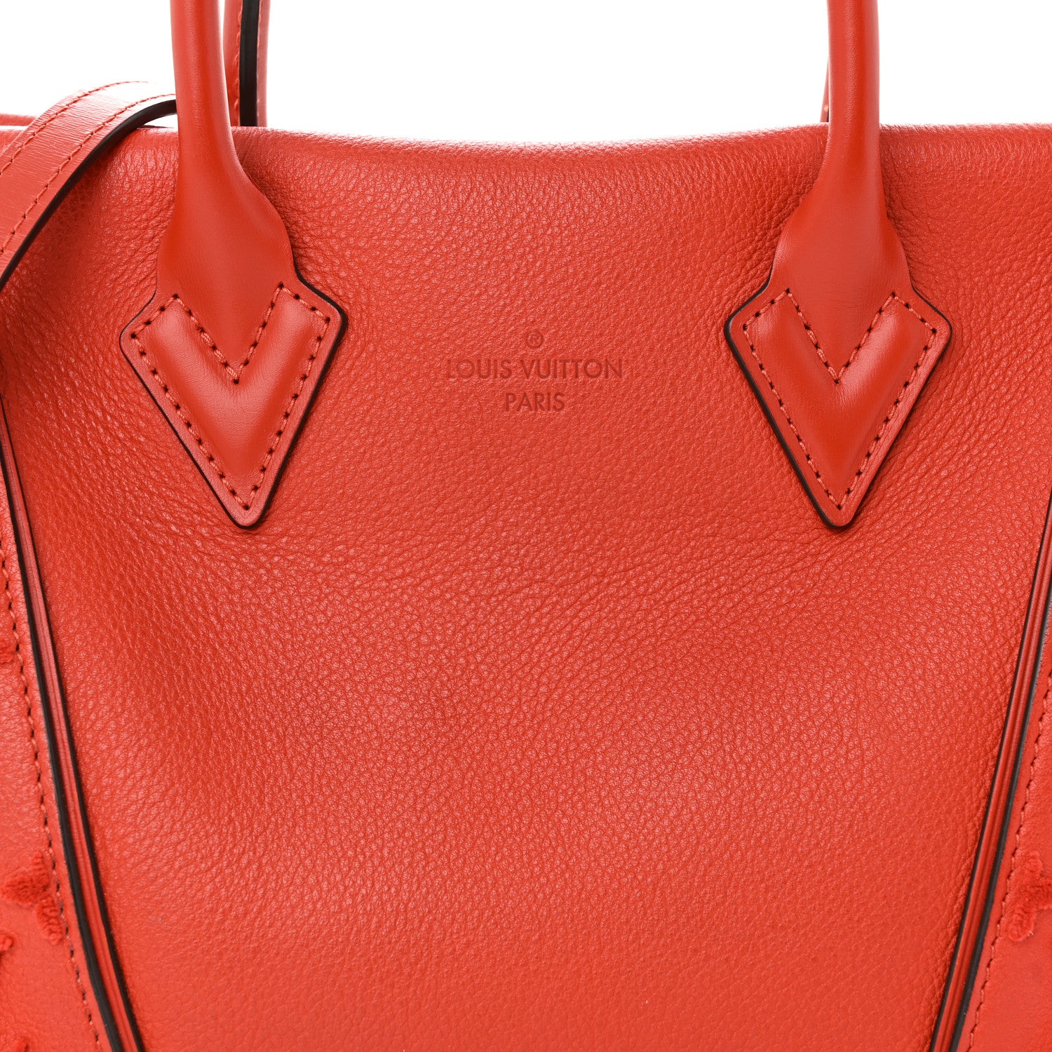 Louis Vuitton Veau Cachemire Tote W BB Paprika 7 of 10