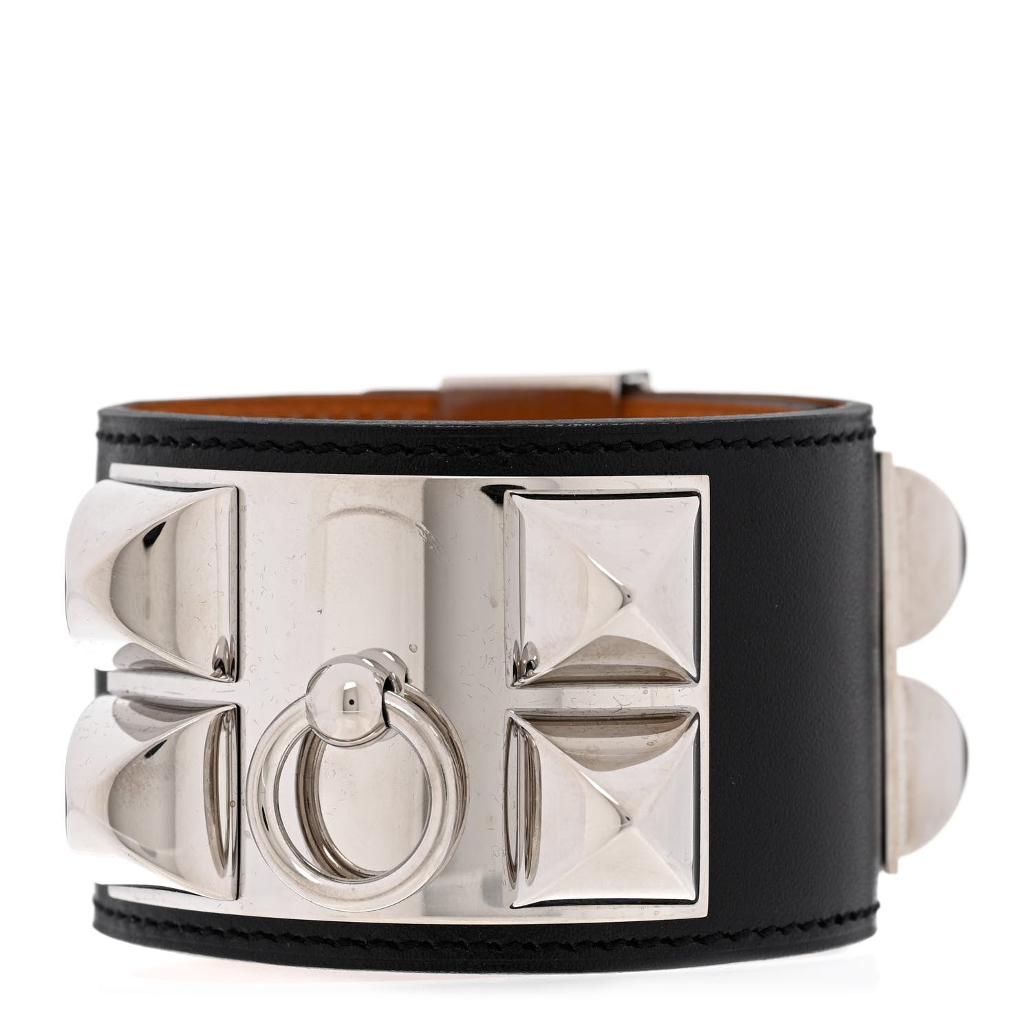 Hermes Box Collier de Chien CDC Bracelet S Black 1 of 6