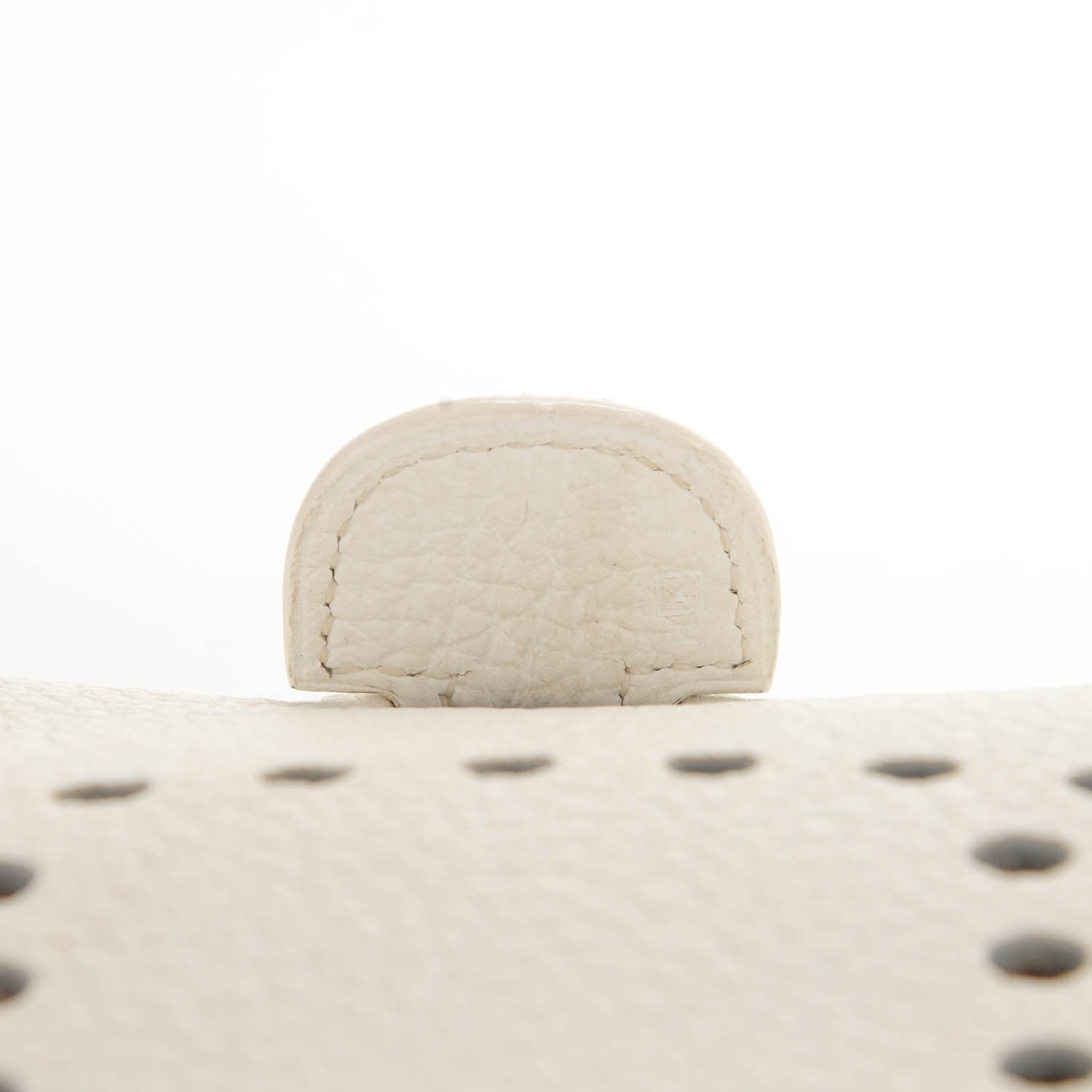 Hermes Taurillon Clemence Evelyne II GM White 8 of 20