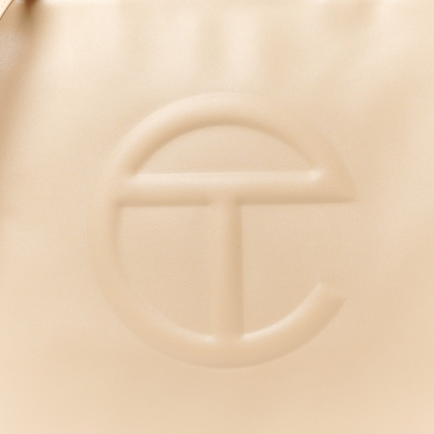 Telfar Vegan Leather Medium Shopping Bag Cream 8 of 10