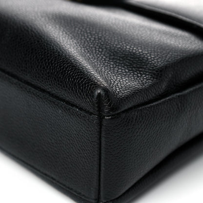Chanel Caviar Medium Shoulder Bag Black 10 of 18