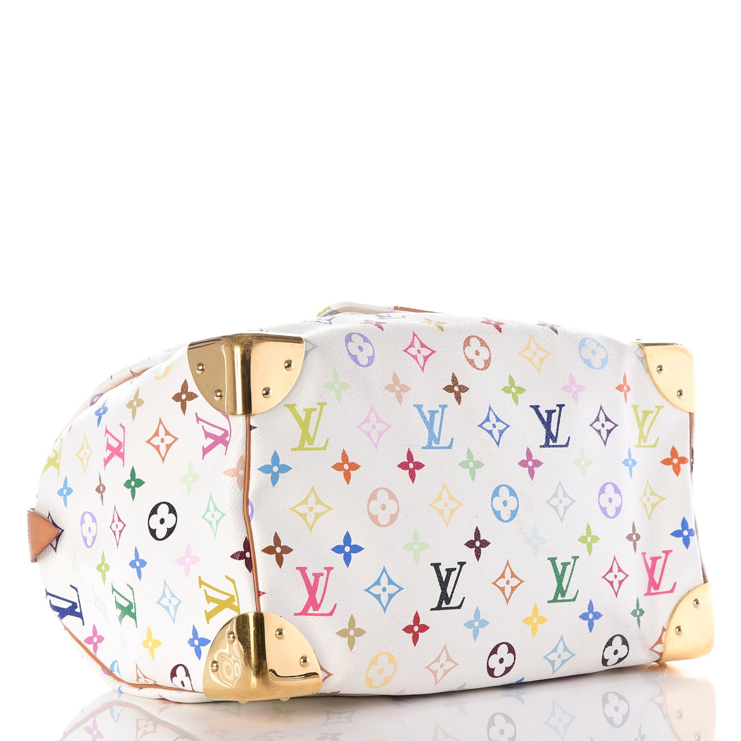 Monogram Multicolor Speedy 30 White
