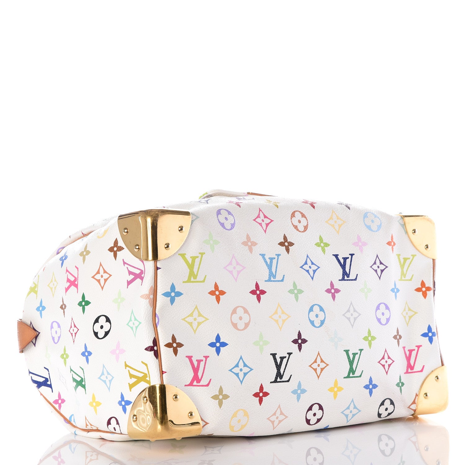Louis Vuitton Monogram Multicolor Speedy 30 White 3 of 14