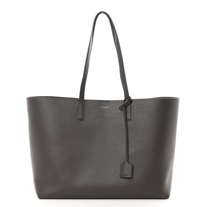 Saint Laurent Calfskin Large Shopping Tote Asphalt 3 of 17