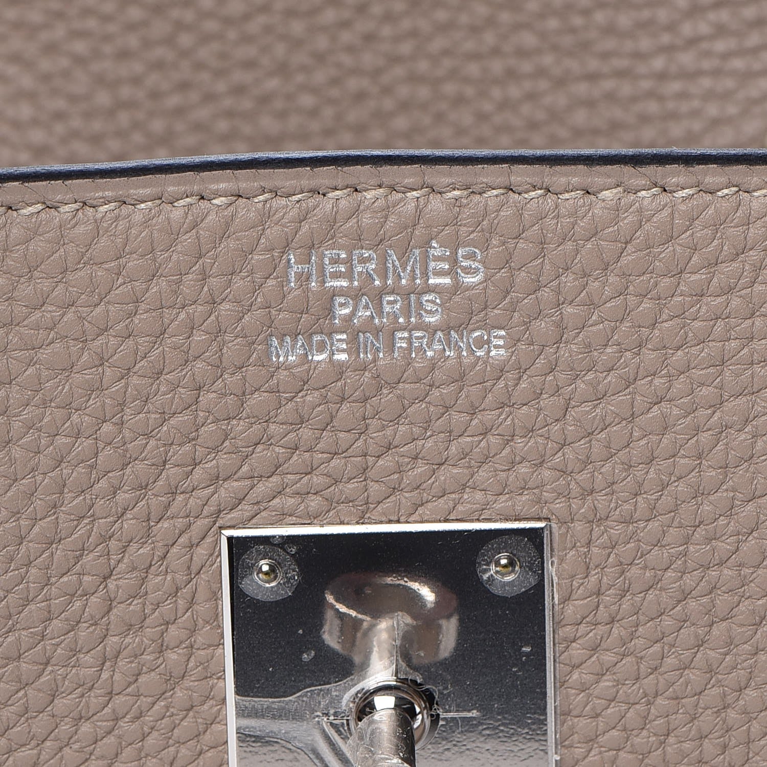 Hermes Togo Birkin 35 Gris Tourterelle 8 of 32