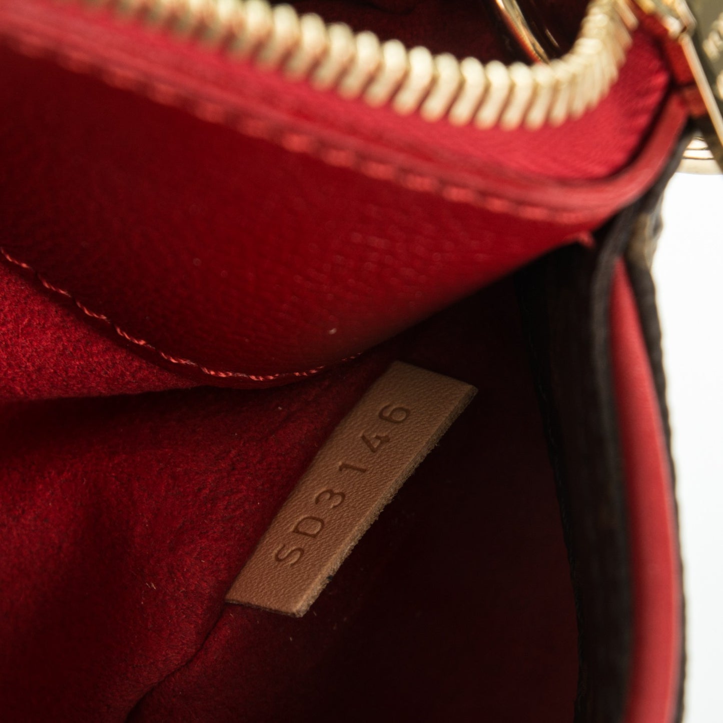 Monogram Pallas BB Cherry