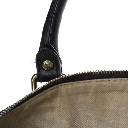 Gucci Monogram Vintage Web Medium Boston Dark Brown 11 of 14