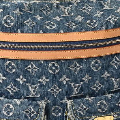 Louis Vuitton Denim Baggy GM Blue 7 of 9
