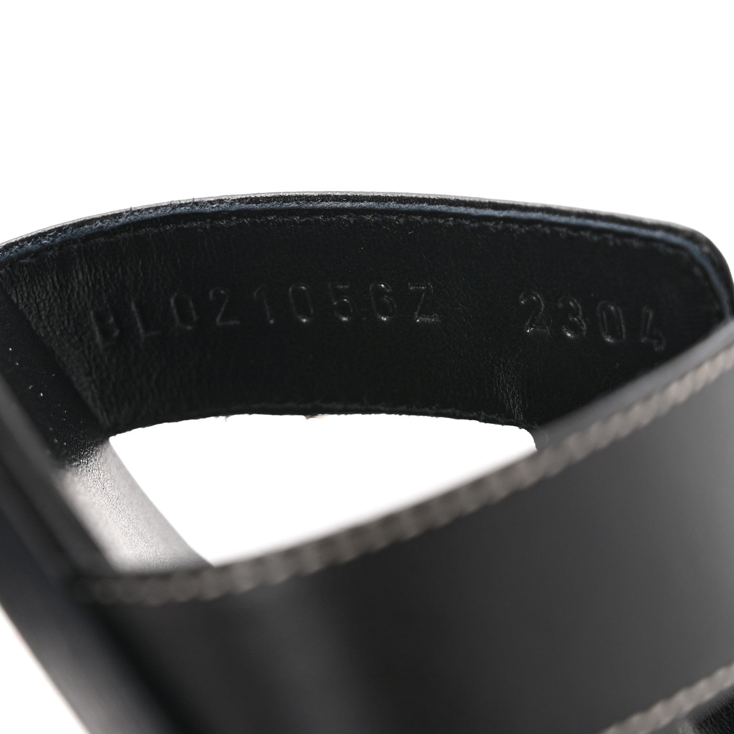 Hermes Box Calfskin Oran Sandals 40 Black 9 of 9
