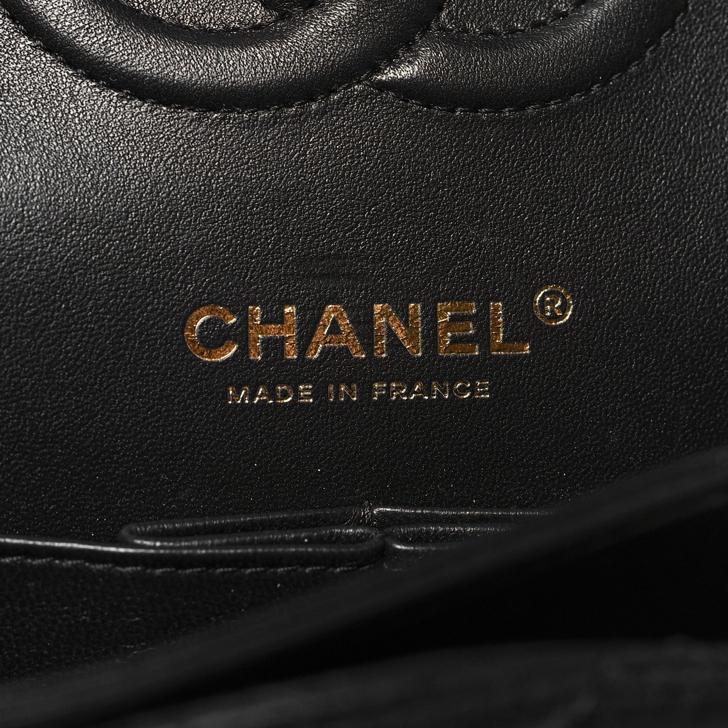 Chanel Lambskin Quilted Medium Double Flap Black 6 of 12