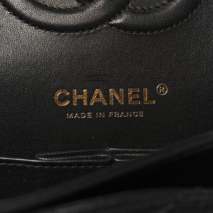 Chanel Lambskin Quilted Medium Double Flap Black 6 of 12