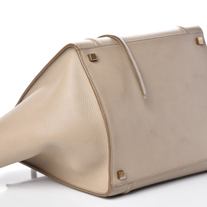 Celine Supple Calfskin Medium Phantom Luggage Beige 5 of 24