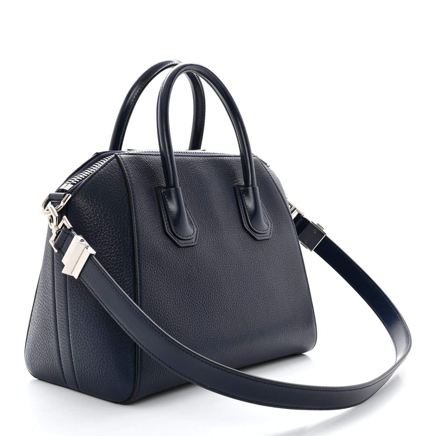 Givenchy Sugar Goatskin Small Antigona Navy 3 of 10