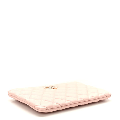 Chanel Caviar Quilted Coco Candy Small Cosmetic Case Pink 4 of 8