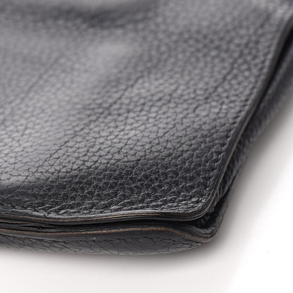 Hermes Togo Dogon Duo Wallet Black 11 of 13