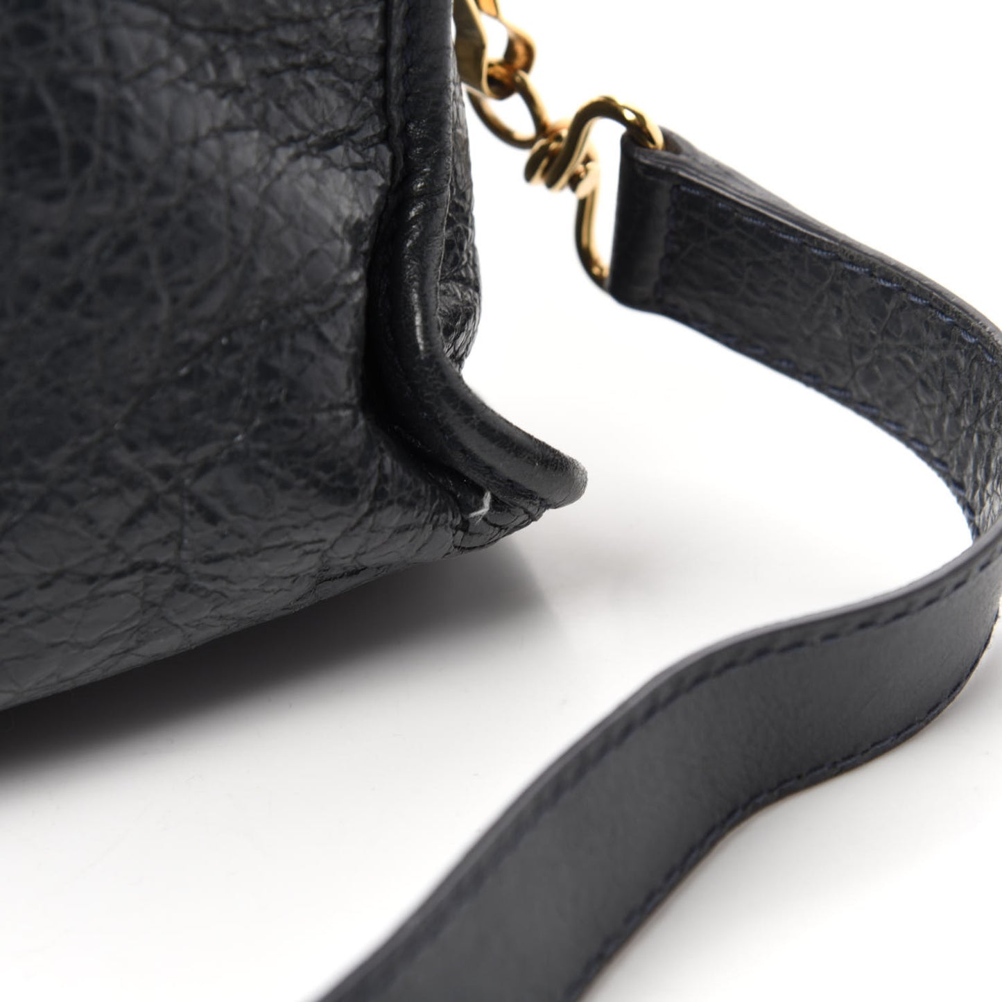 Agneau Giant 12 Gold Hardware Mini City Anthracite
