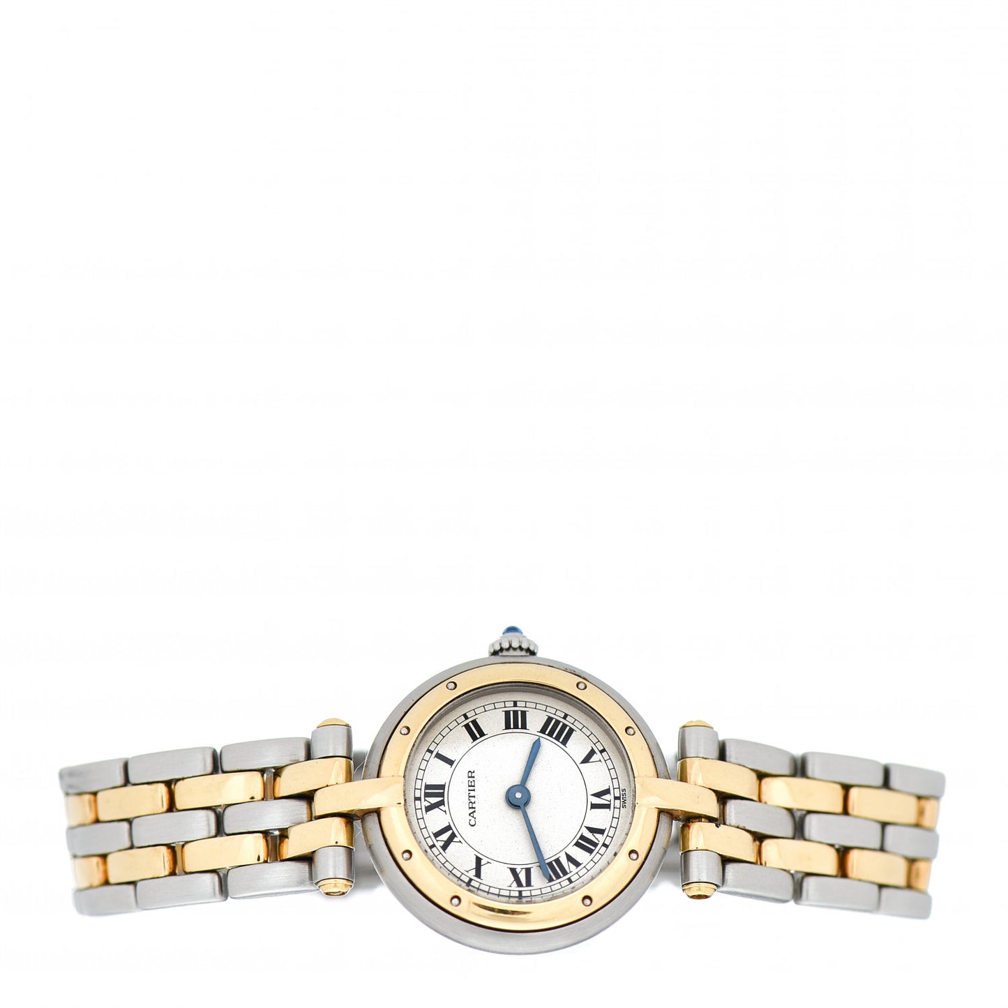 Stainless Steel 18K Yellow Gold 24mm Panthere Vendome Quartz Watch
