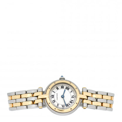 Cartier Stainless Steel 18K Yellow Gold 24mm Panthere Vendome Quartz Watch 2 of 4