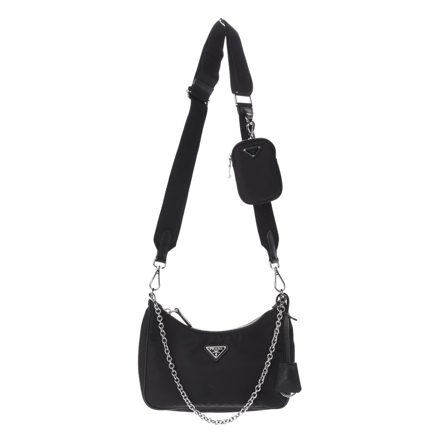 Nylon Re-Edition 2005 Shoulder Bag Black