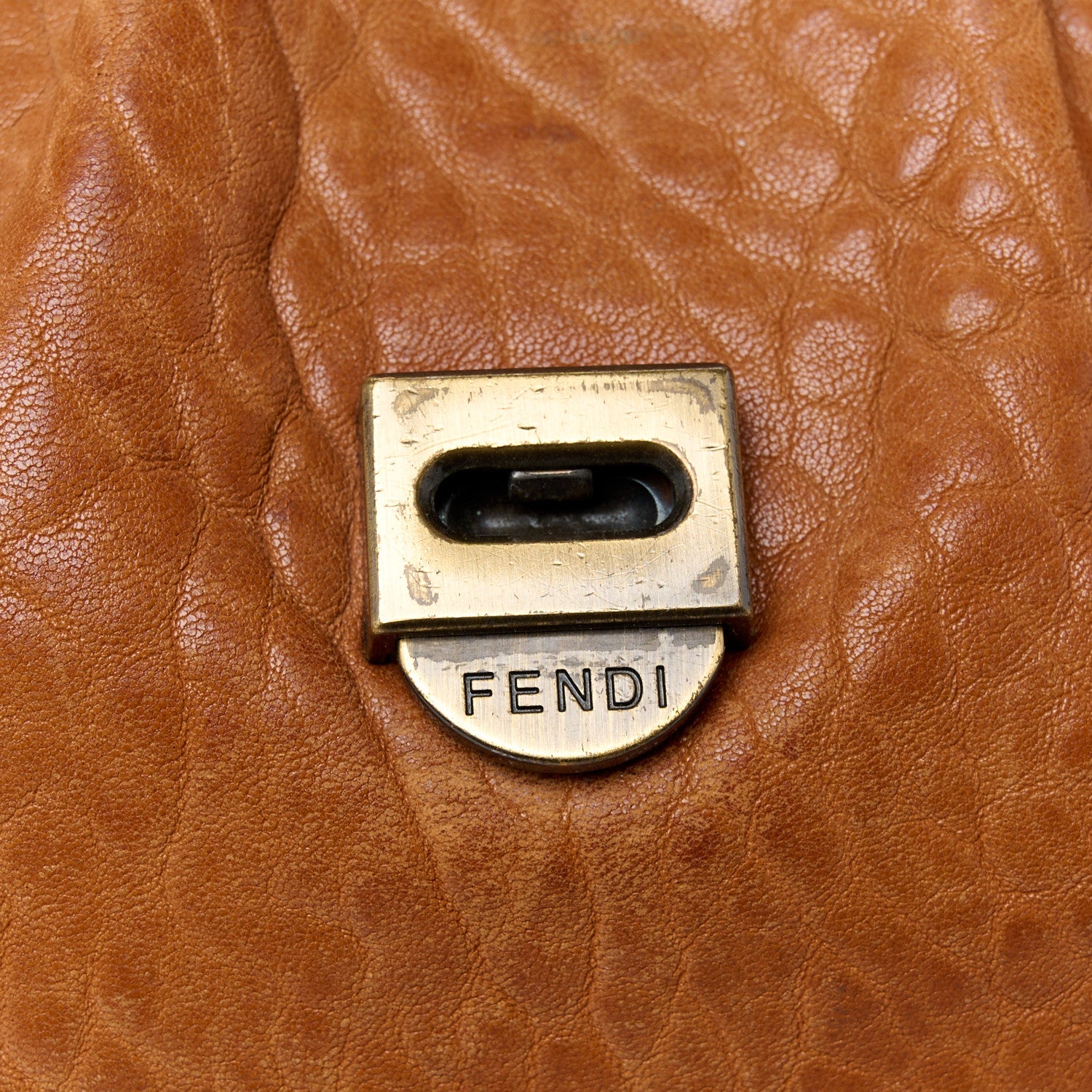 Fendi Nappa Patent Large B Bag Osso Black 8 of 14