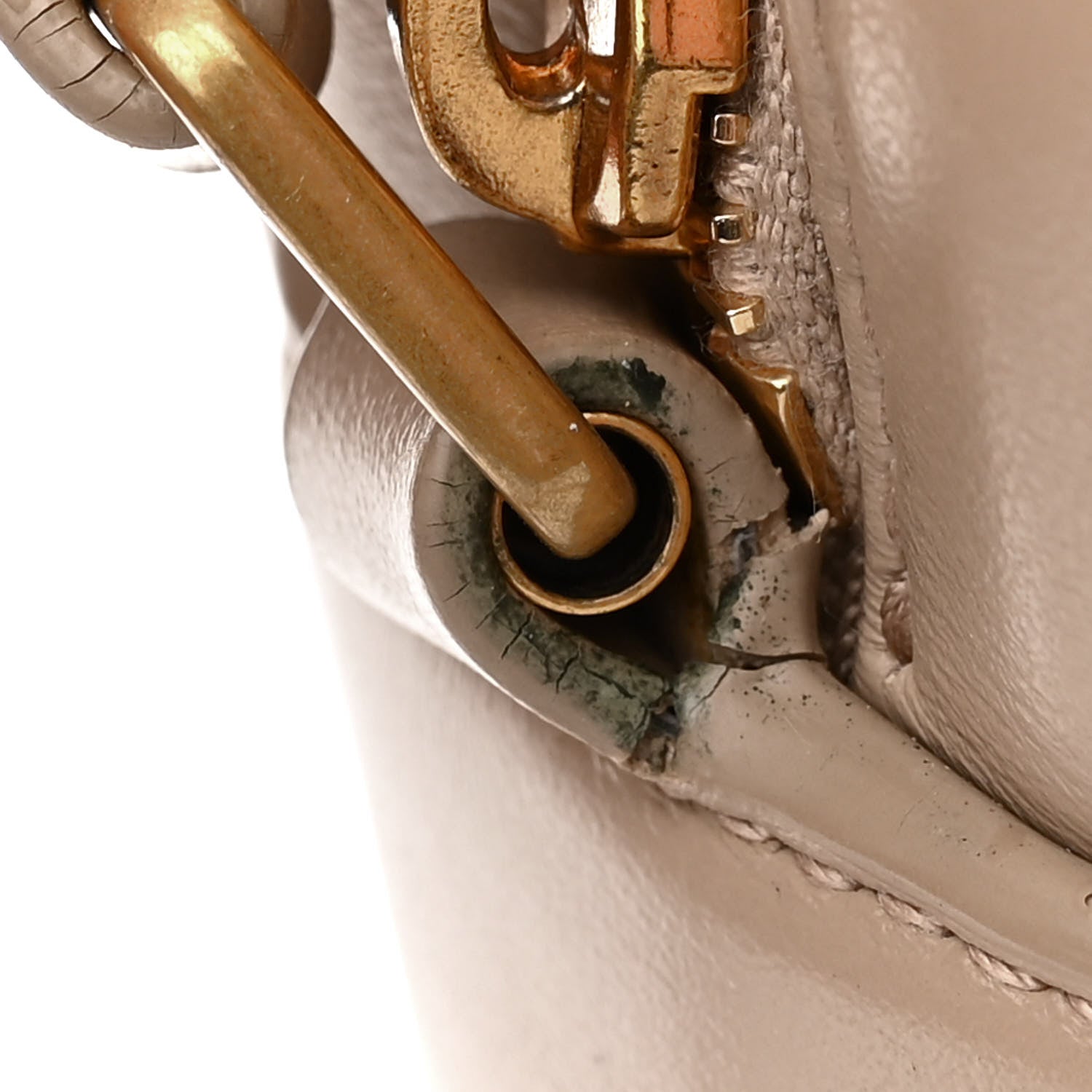 Saint Laurent Calfskin Matelasse Monogram Lou Camera Bag Dark Beige 13 of 17