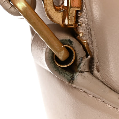 Saint Laurent Calfskin Matelasse Monogram Lou Camera Bag Dark Beige 13 of 17