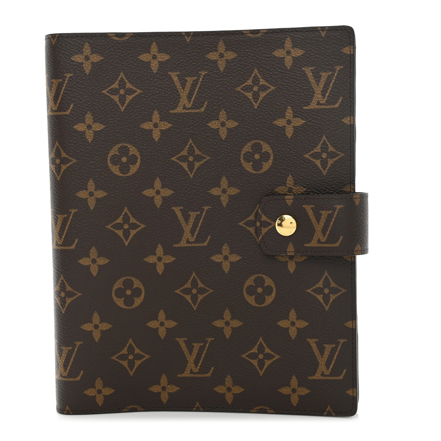 Monogram Large Ring Agenda Cover