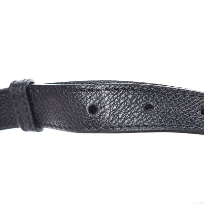 Burberry Grainy Calfskin House Check Small Bingley Black 11 of 13