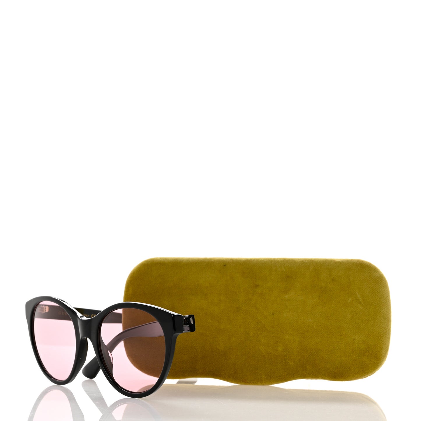 Crystal GG Sunglasses GG0419S Black