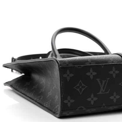 Louis Vuitton Monogram Eclipse Sac Plat Horizontal Zipper 8 of 9