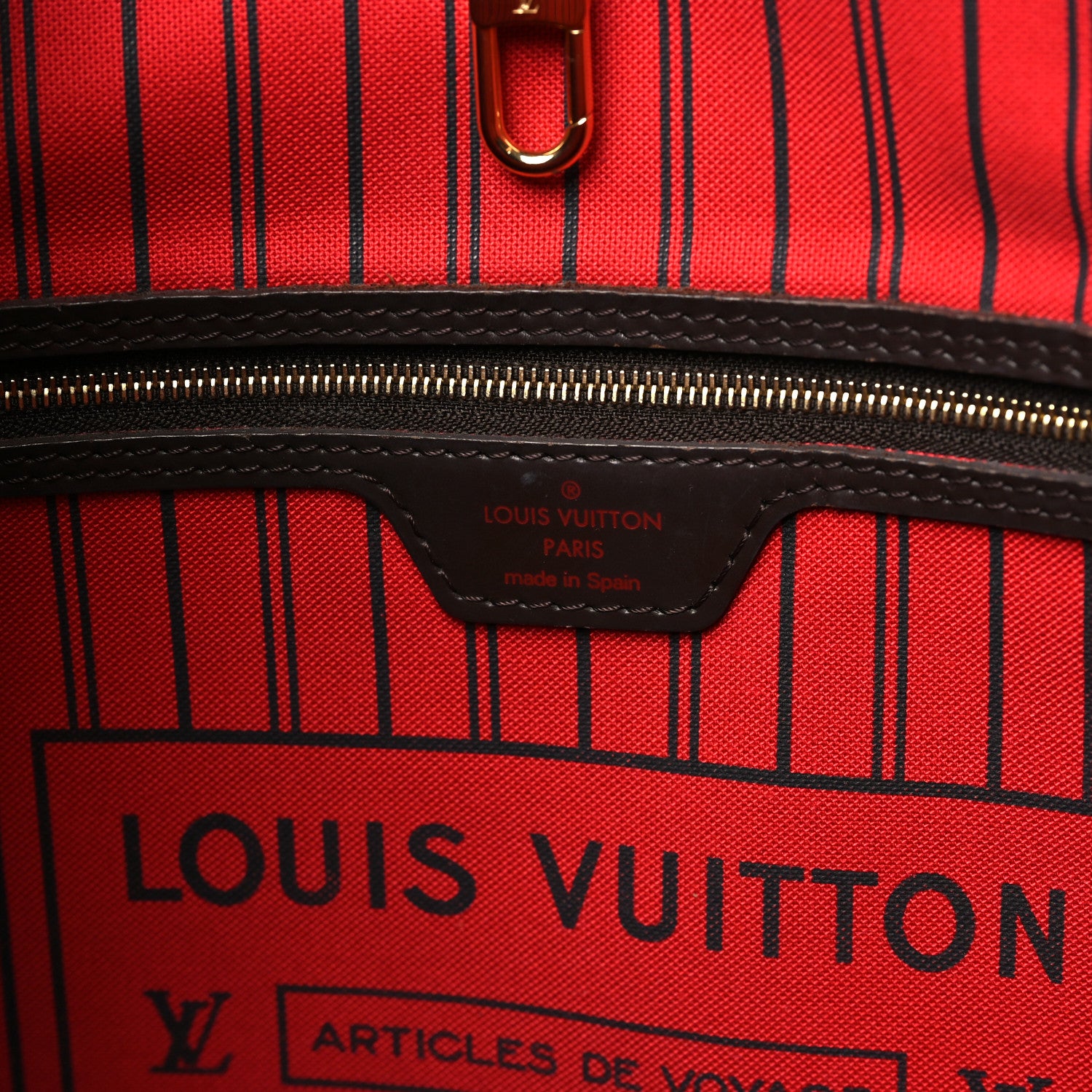 Louis Vuitton Damier Ebene Neo Neverfull MM 6 of 10