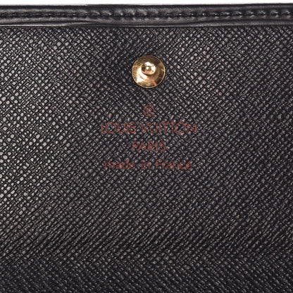 Louis Vuitton Epi Elise Wallet Black 6 of 12
