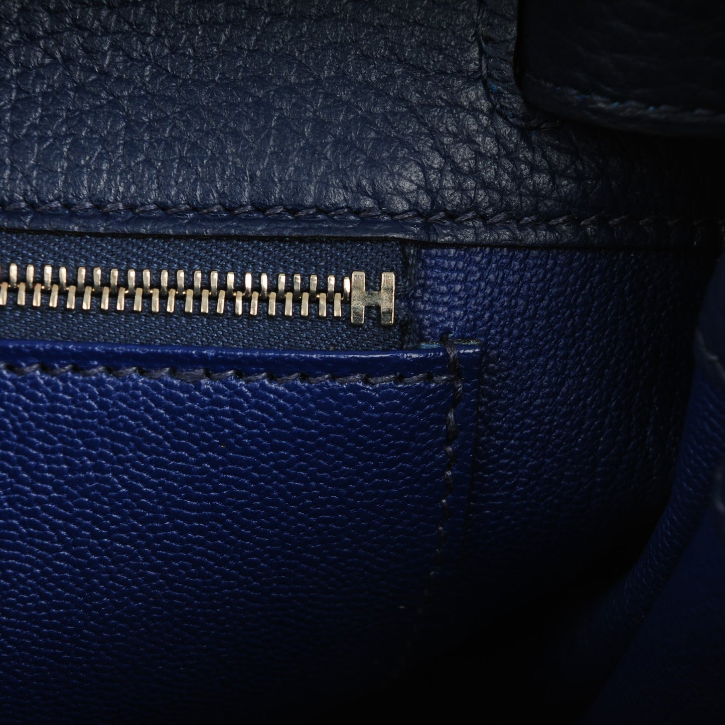 Taurillon Clemence Eclat So Kelly 22 Bleu Izmir Saphir