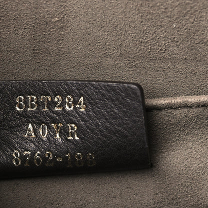 Fendi Vitello Century F is Fendi Bi-Color FF 1974 Embossed Kan I Shoulder Bag Blue 7 of 9