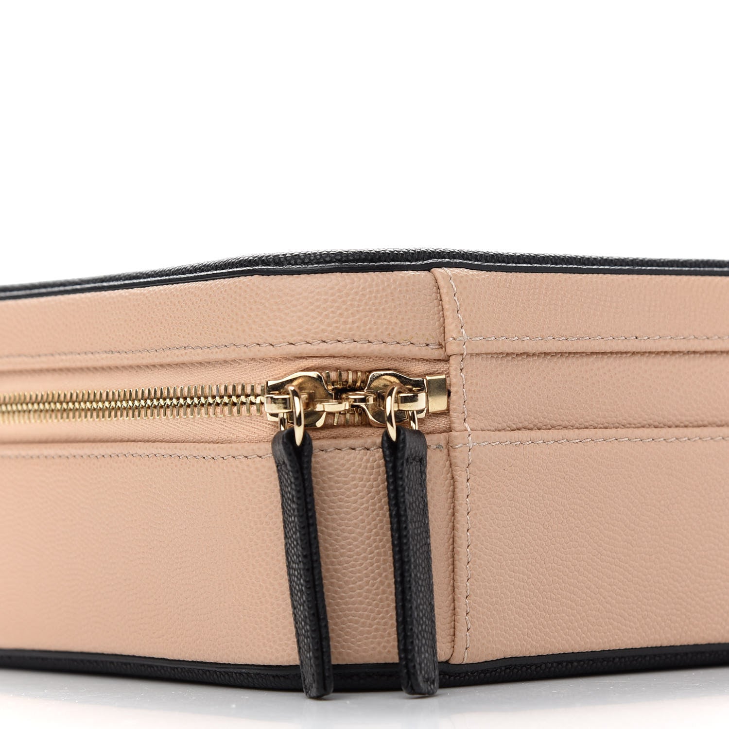 Chanel Caviar Quilted Medium CC Filigree Vanity Case Beige Black 8 of 9