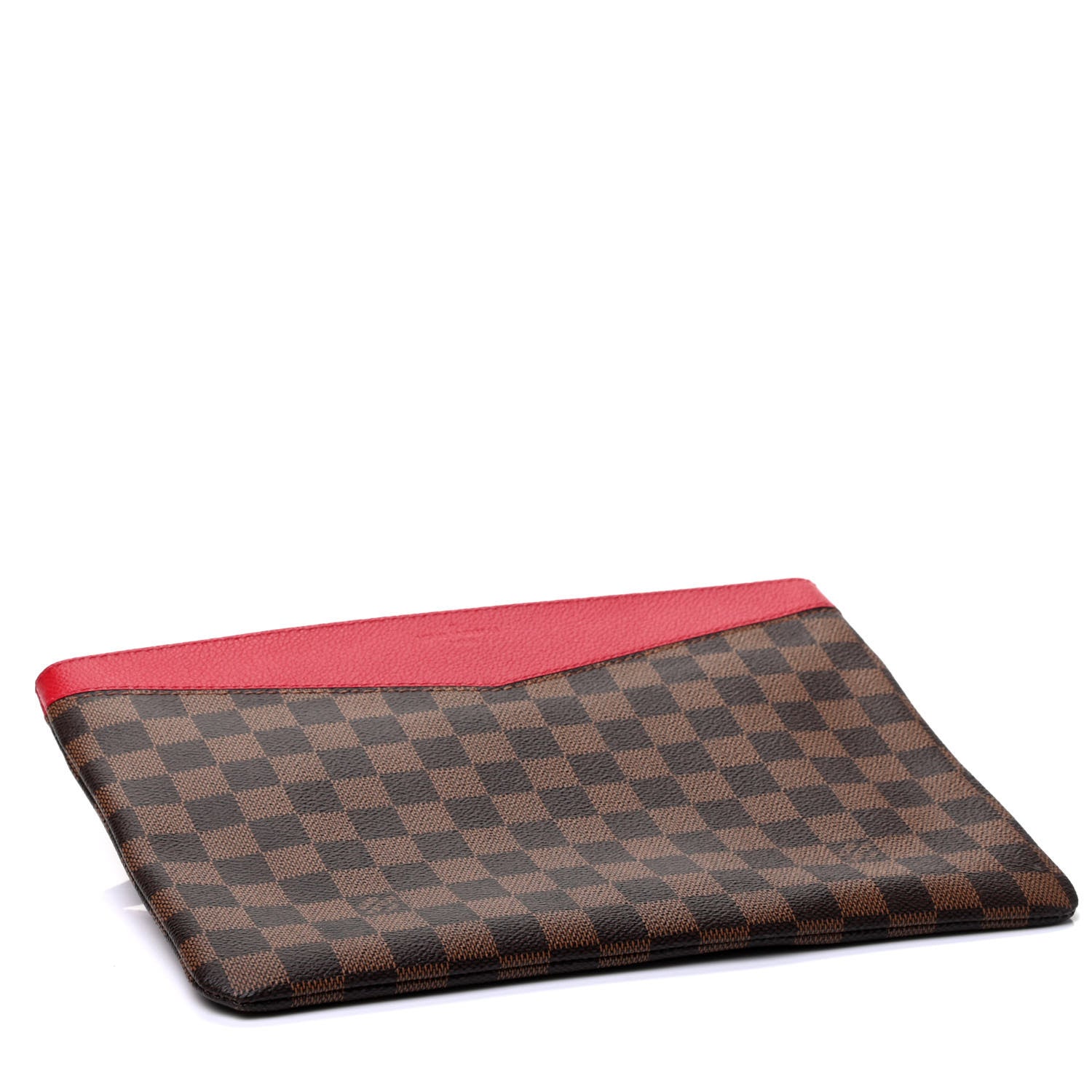 Louis Vuitton Damier Ebene Daily Pouch Scarlet 3 of 4