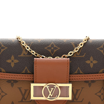 Louis Vuitton Reverse Monogram Dauphine Chain Wallet 7 of 9