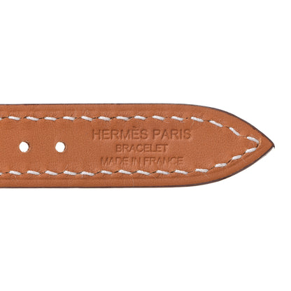 Hermes Swift Apple Watch Double Tour Strap Gold 3 of 8