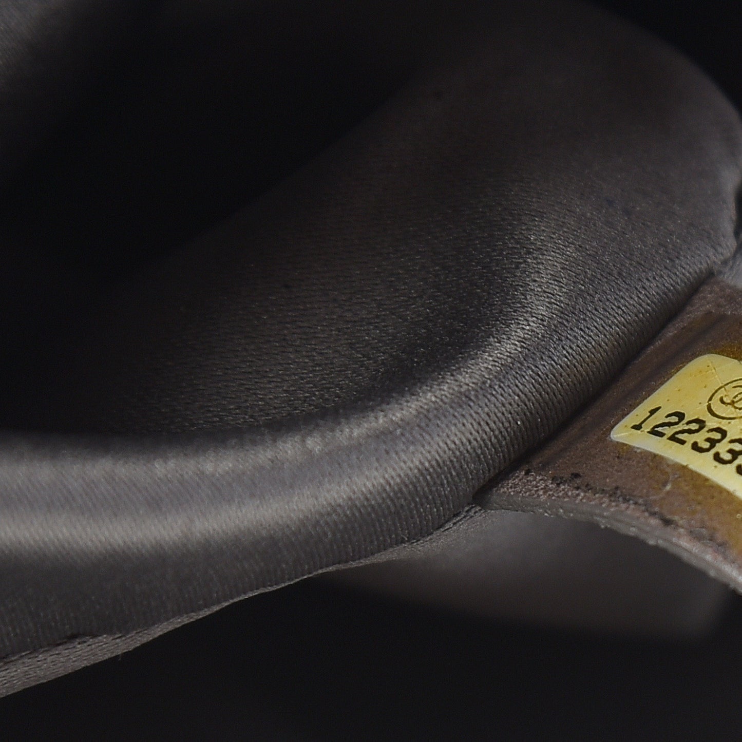 Coated Canvas Quilted Le Marais Flap Black