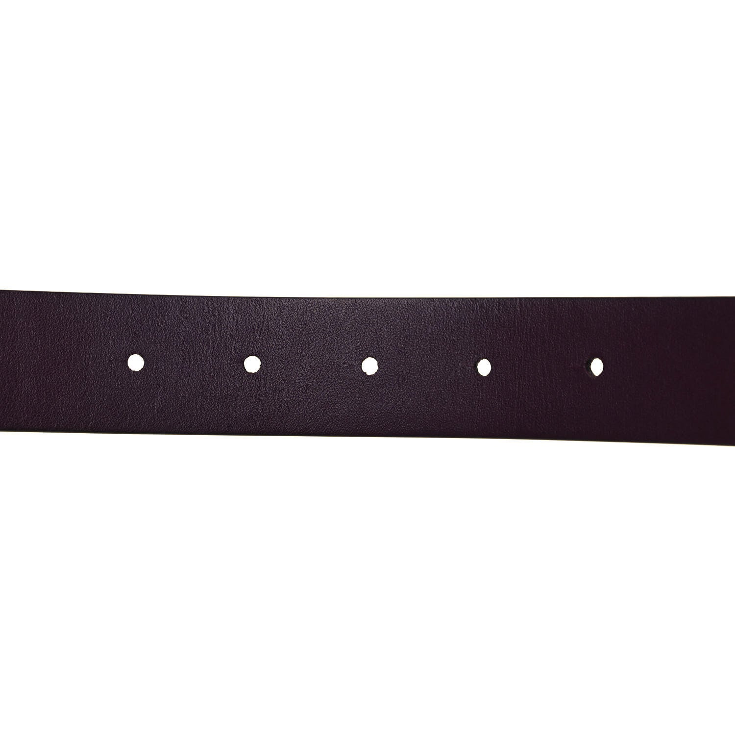 Valentino Garavani Glossy Calfskin VLogo Reversible Belt 80 32 White Black 3 of 4