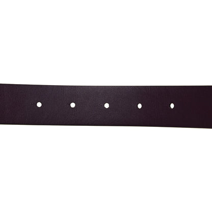 Valentino Garavani Glossy Calfskin VLogo Reversible Belt 80 32 White Black 3 of 4