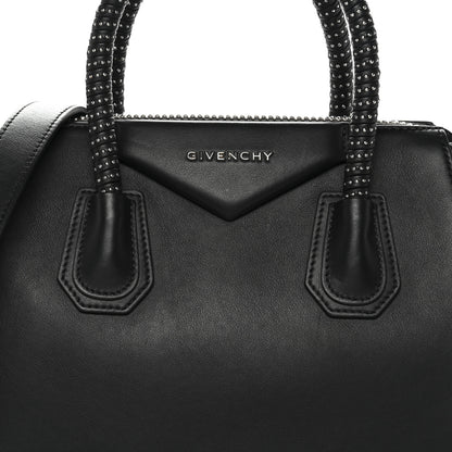 Givenchy Calfskin Small Studded Antigona Black 8 of 11