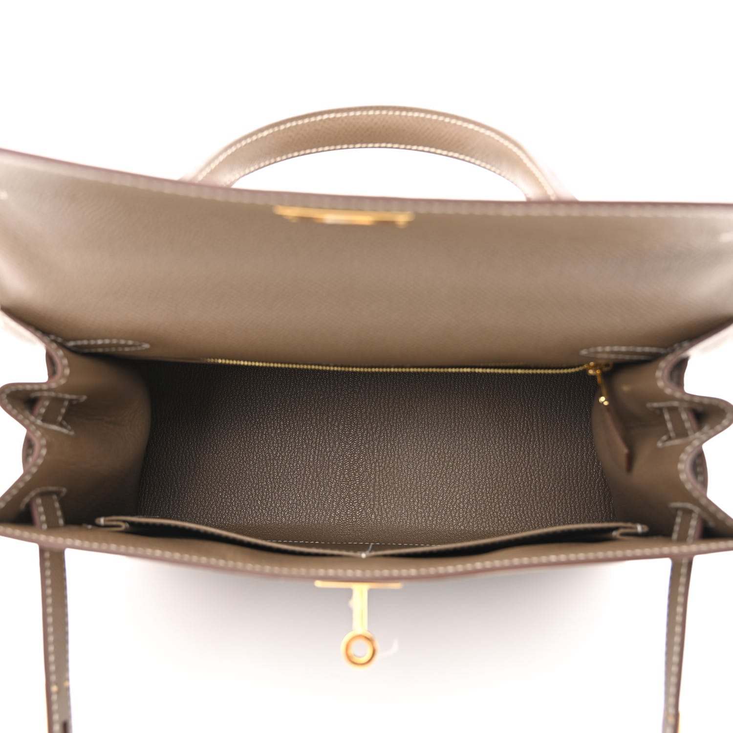 Hermes Epsom Kelly Sellier 28 Etoupe 5 of 11